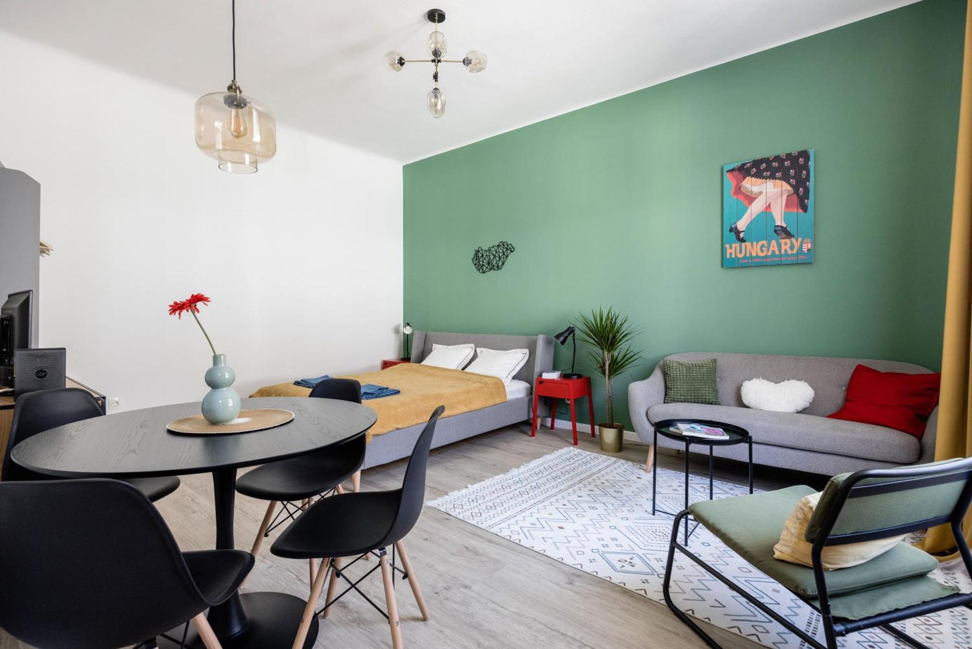 Stylish And Colourful Apartment In The City Centre Budapešť Exteriér fotografie