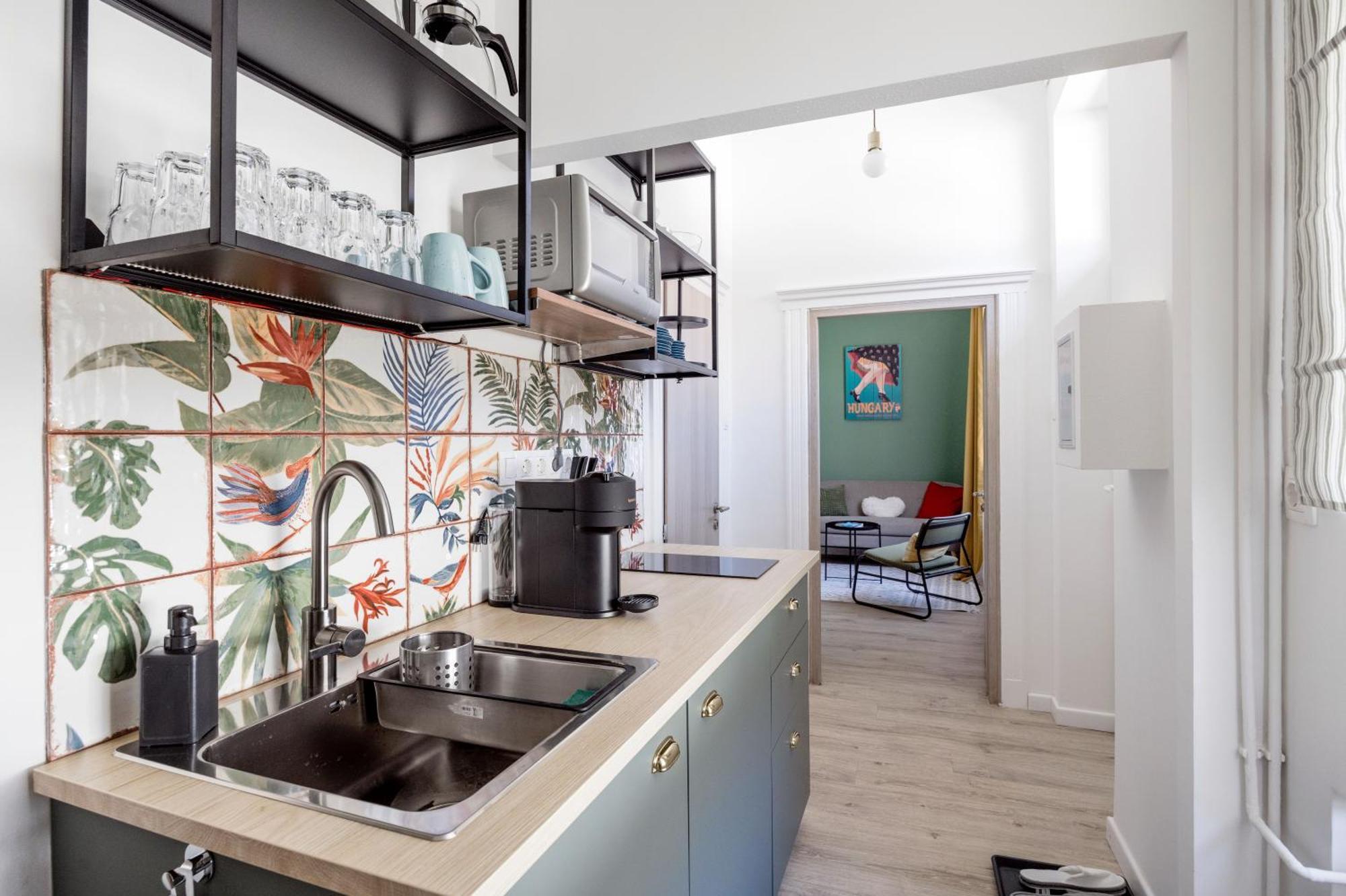 Stylish And Colourful Apartment In The City Centre Budapešť Exteriér fotografie